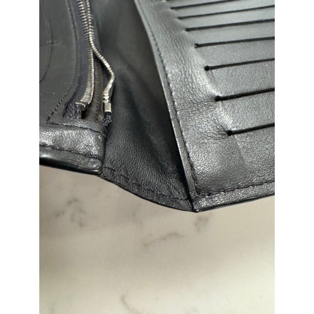 Louis Vuitton Black Long Epi Leather Brazza Wallet Authentic Designer Luxury - Picture 10 of 11